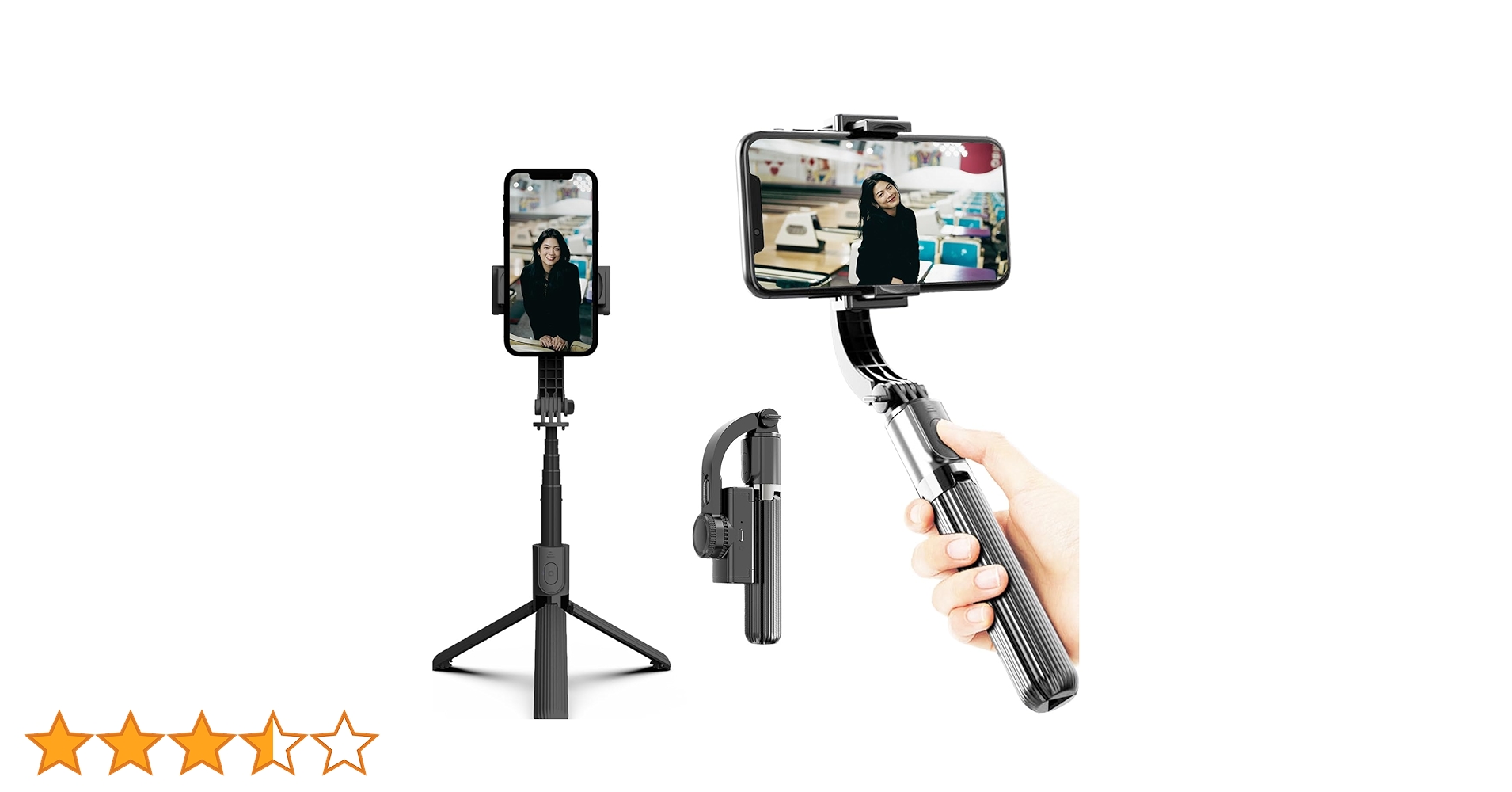 スマホジンバル スタビライザー 片手持ち単軸スタビライザー 自撮り棒 4段階伸縮 Amazon.co.jp: IF FISHERFANS スマホジンバル スタビライザー 片